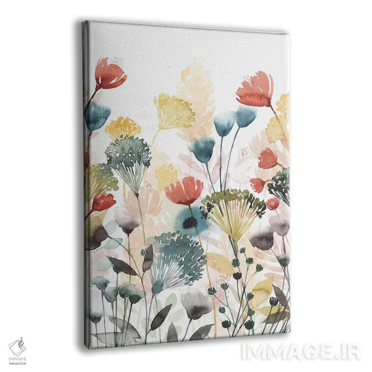 تابلو دکوراتیو خرده ریزهای آفتابی دو اثر گریس پاپ - نمای پرسپکتیو محصول