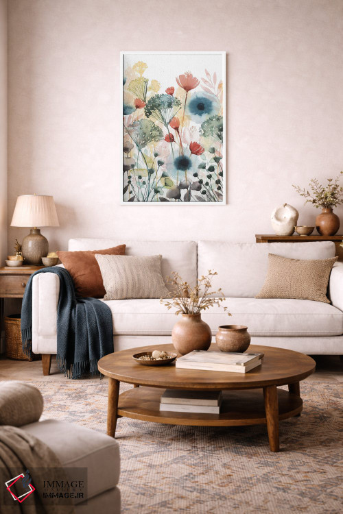 تابلو دکوراتیو خرده ریزهای آفتابی یک اثر گریس پاپ - D3W