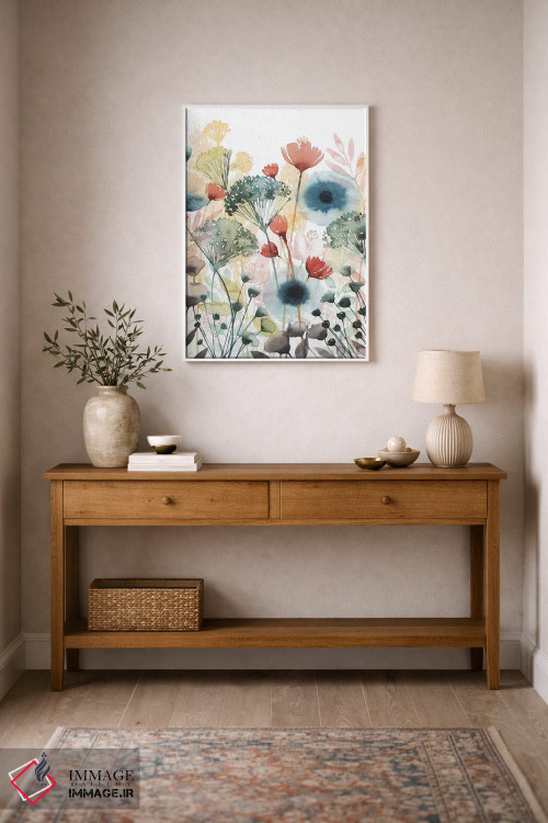 تابلو دکوراتیو خرده ریزهای آفتابی یک اثر گریس پاپ - D1W