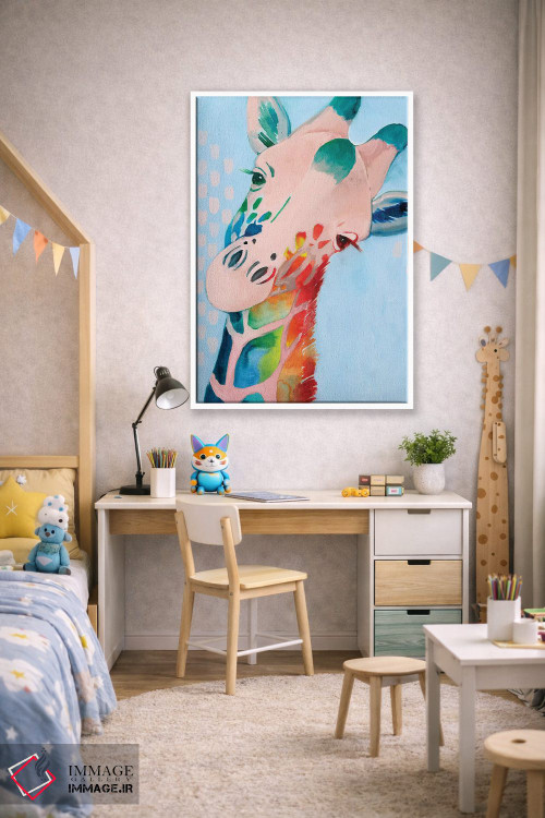 تابلو دکوراتیو طیف جنگلی دو اثر گریس پاپ - D1W