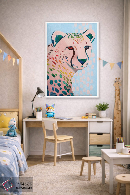 تابلو دکوراتیو طیف جنگلی سه اثر گریس پاپ - D1W