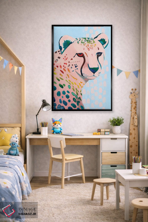 تابلو دکوراتیو طیف جنگلی سه اثر گریس پاپ - D2B