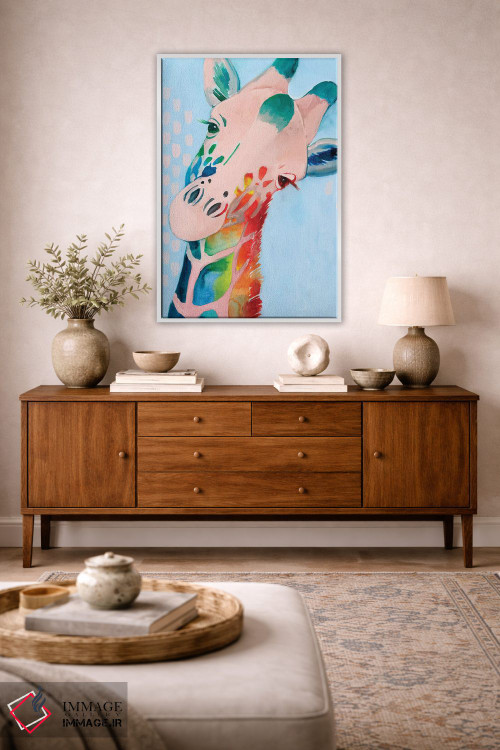 تابلو دکوراتیو طیف جنگلی دو اثر گریس پاپ - D4W