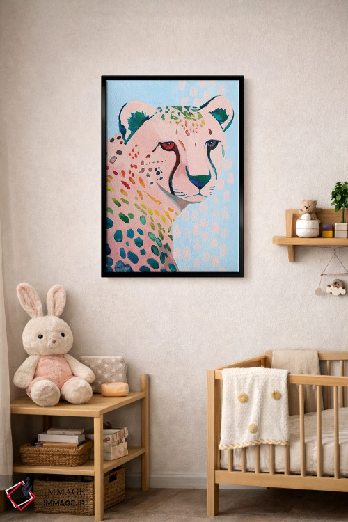 تابلو دکوراتیو طیف جنگلی سه اثر گریس پاپ - D4B