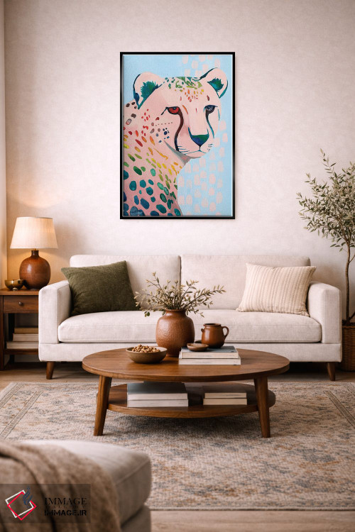 تابلو دکوراتیو طیف جنگلی سه اثر گریس پاپ - D5B