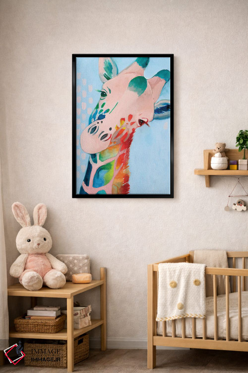 تابلو دکوراتیو طیف جنگلی دو اثر گریس پاپ - D5B