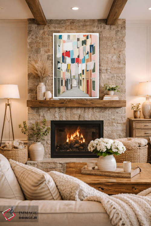 تابلو دکوراتیو روز شستشو یک اثر گریس پاپ - D1W