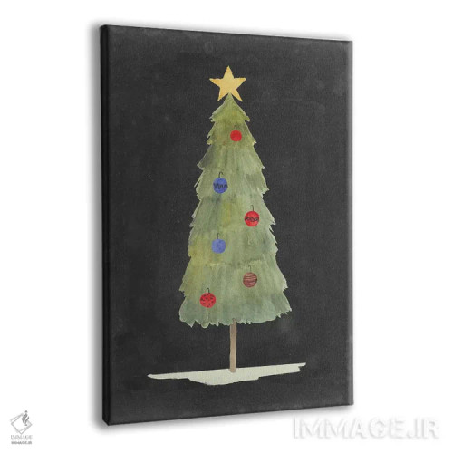 تابلو دکوراتیو درخشش کریسمس دو اثر گریس پاپ - نمای پرسپکتیو محصول