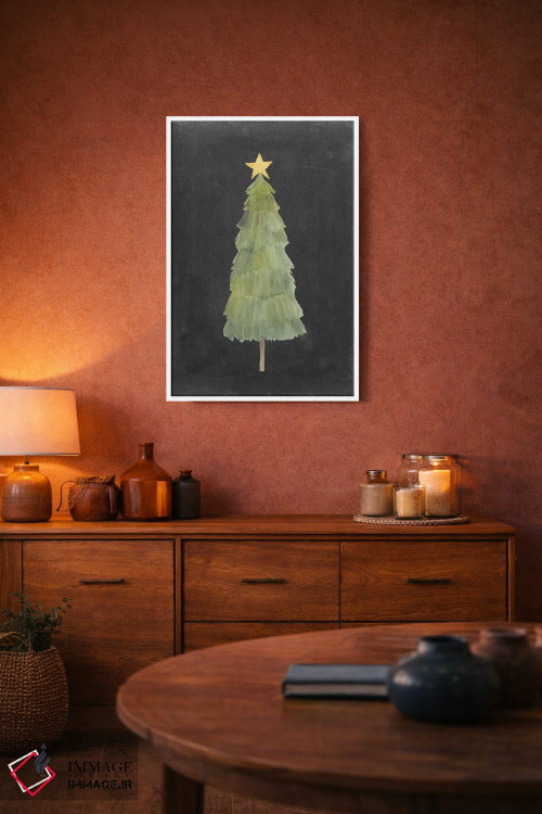 تابلو دکوراتیو مجموعه درخشش کریسمس ف اثر گریس پاپ - D2W