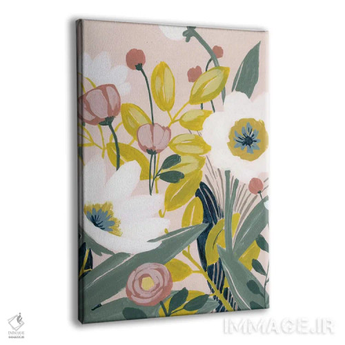 تابلو دکوراتیو طرح باغ ۱ اثر گریس پاپ - نمای پرسپکتیو محصول
