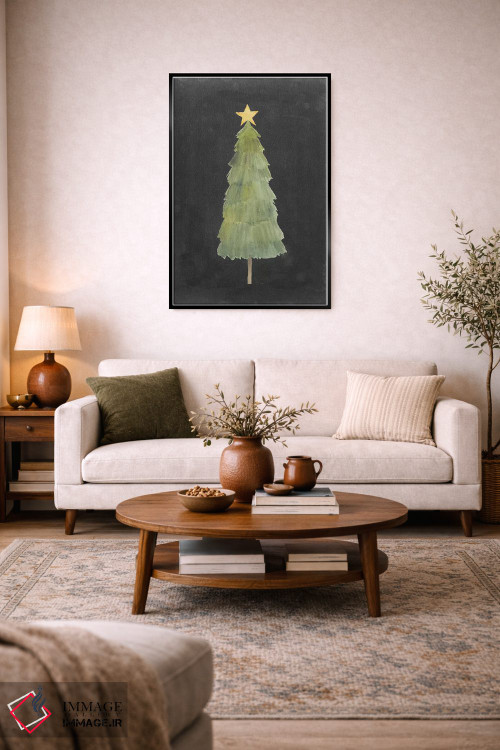 تابلو دکوراتیو مجموعه درخشش کریسمس ف اثر گریس پاپ - D4B