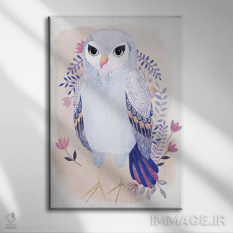 تابلو دکوراتیو جنگلبان افسونگر ۳ اثر گریس پاپ - نمای روبهرو روی دیوار