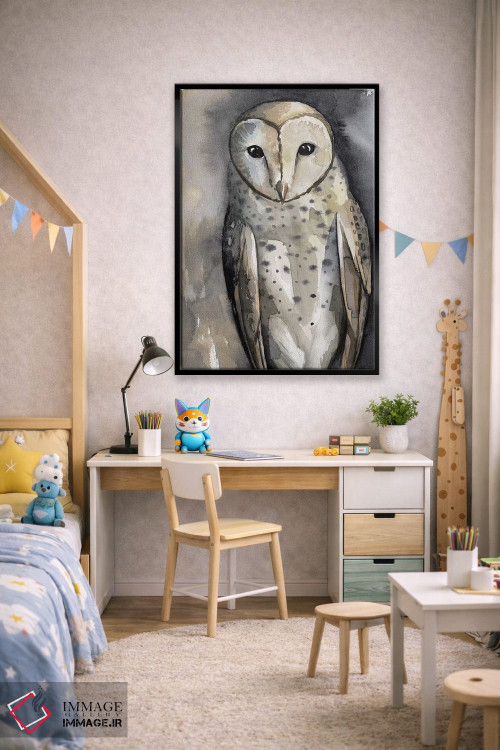 تابلو دکوراتیو سرخورنده ماه ۱ اثر گریس پاپ - D2B