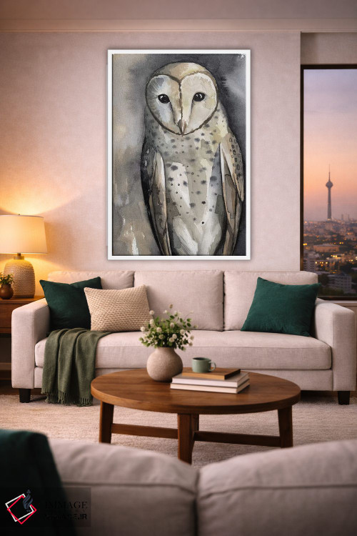 تابلو دکوراتیو سرخورنده ماه ۱ اثر گریس پاپ - D1W