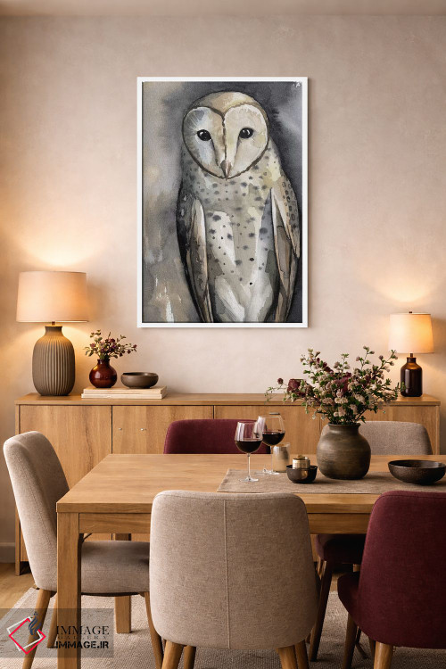 تابلو دکوراتیو سرخورنده ماه ۱ اثر گریس پاپ - D6W