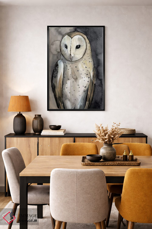 تابلو دکوراتیو سرخورنده ماه ۲ اثر گریس پاپ - D6B