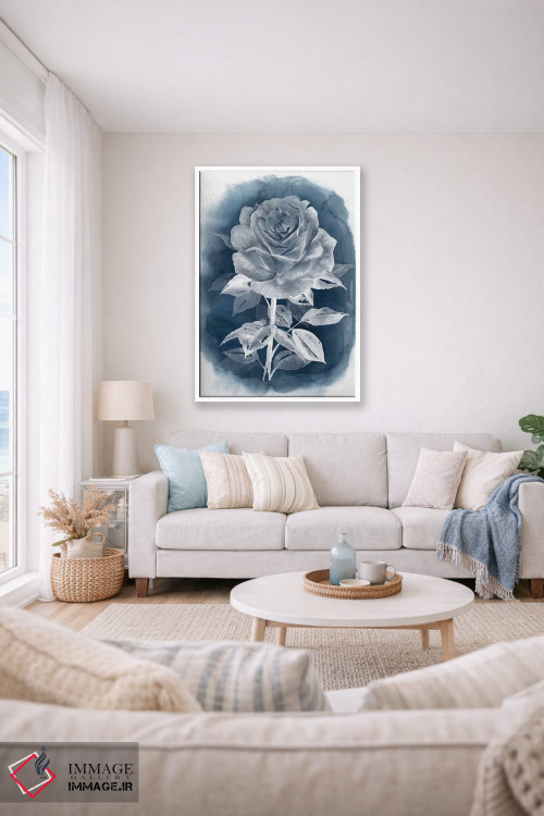 تابلو دکوراتیو رز شبح ۳ اثر گریس پاپ - D1W