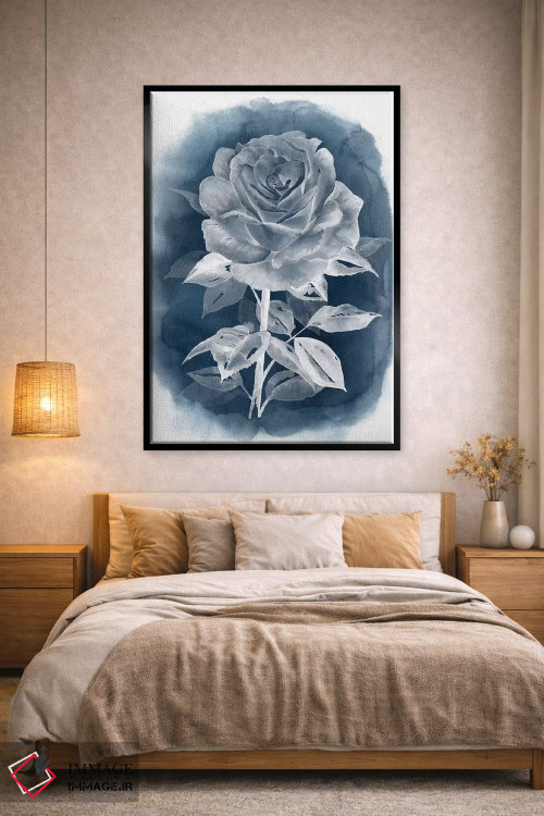 تابلو دکوراتیو رز شبح ۳ اثر گریس پاپ - D3B