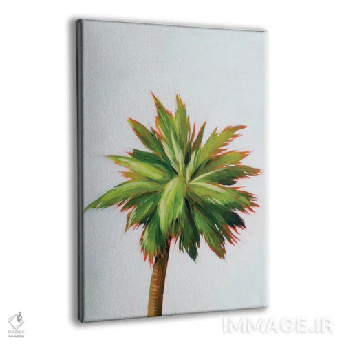 تابلو دکوراتیو درخشش نخل ۲ اثر گریس پاپ - نمای پرسپکتیو محصول