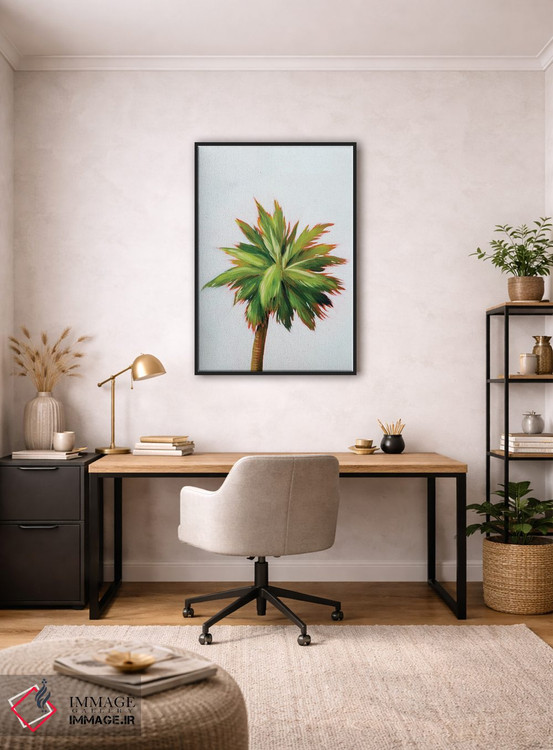 تابلو دکوراتیو درخشش نخل ۲ اثر گریس پاپ - D4B