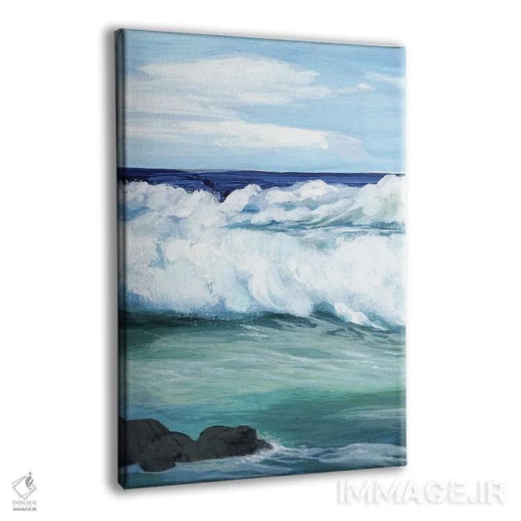 تابلو دکوراتیو شکستن بشکه ۱ اثر گریس پاپ - نمای پرسپکتیو محصول