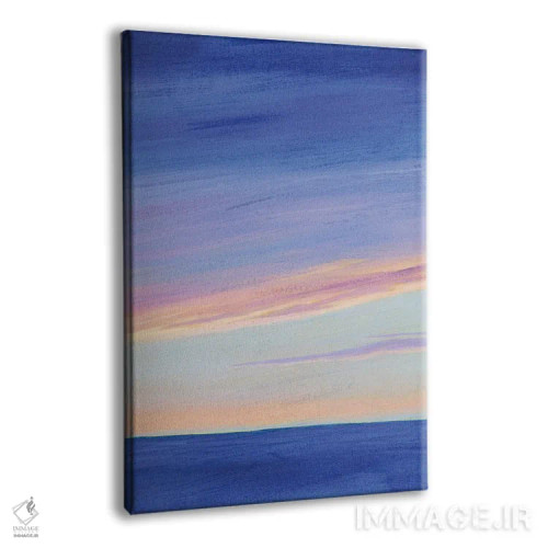 تابلو انتزاعی پرتو خورشید در گرگ و میش II اثر گریس پاپ - نمای پرسپکتیو محصول