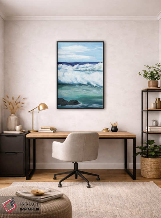 تابلو دکوراتیو شکستن بشکه ۱ اثر گریس پاپ - D2B