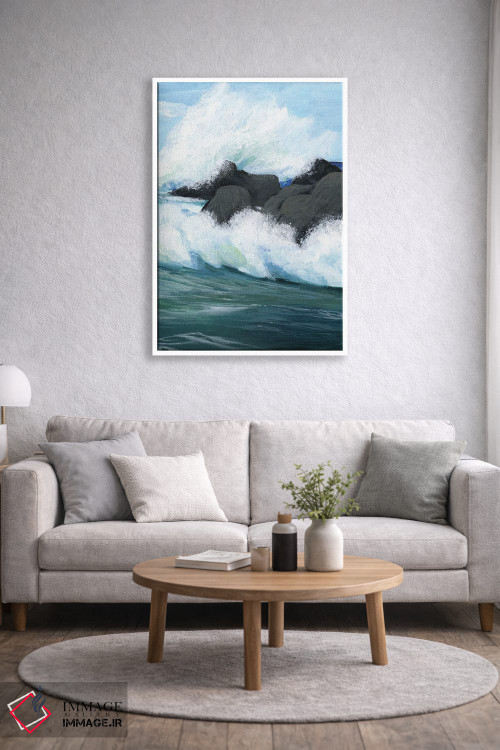 تابلو دکوراتیو شکستن بشکه ۲ اثر گریس پاپ - D1W