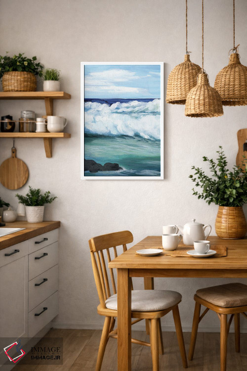 تابلو دکوراتیو شکستن بشکه ۱ اثر گریس پاپ - D1W