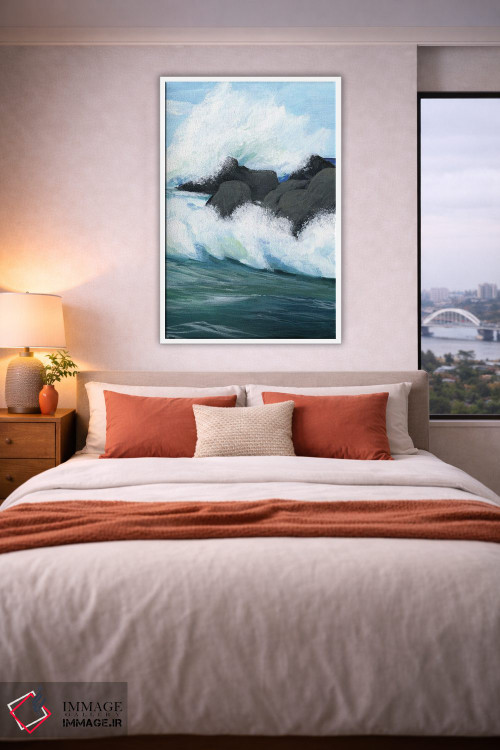 تابلو دکوراتیو شکستن بشکه ۲ اثر گریس پاپ - D3W