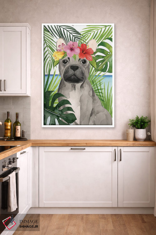 تابلو دکوراتیو سگ های ساحلی I اثر گریس پاپ - D3W