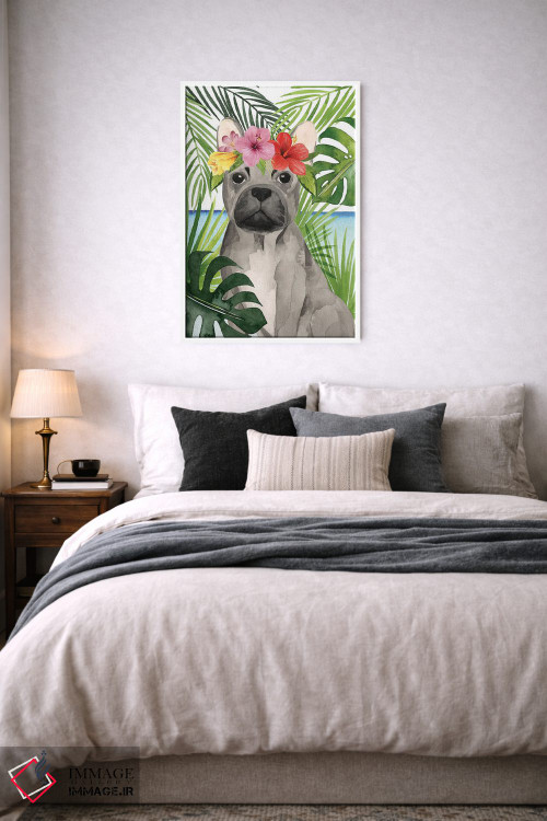 تابلو دکوراتیو سگ های ساحلی I اثر گریس پاپ - D6W