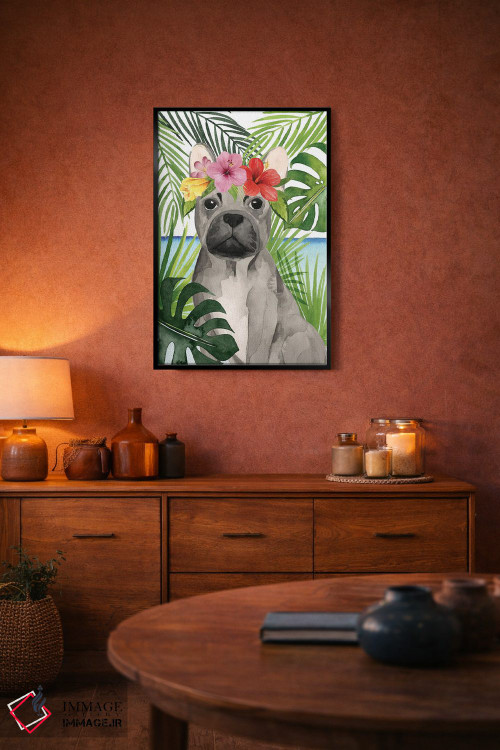تابلو دکوراتیو سگ های ساحلی I اثر گریس پاپ - D5B