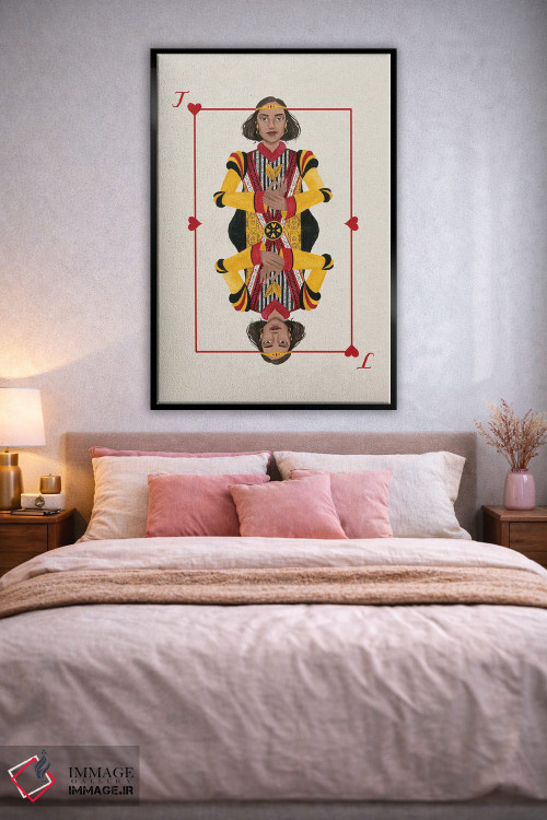 تابلو دکوراتیو خال های سلطنتی III اثر گریس پاپ - D2B