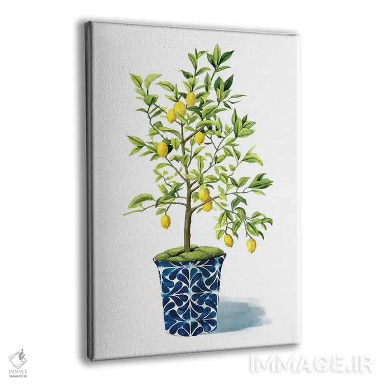تابلو دکوراتیو درخت میوه II اثر گریس پاپ - نمای پرسپکتیو محصول