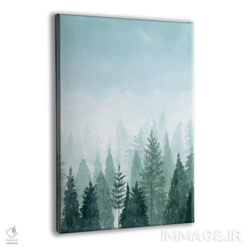 تابلو دکوراتیو در میان درختان II اثر گریس پاپ - نمای پرسپکتیو محصول
