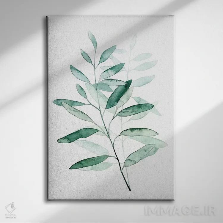 تابلو مینیمال نی آرام I اثر گریس پاپ - نمای روبهرو روی دیوار