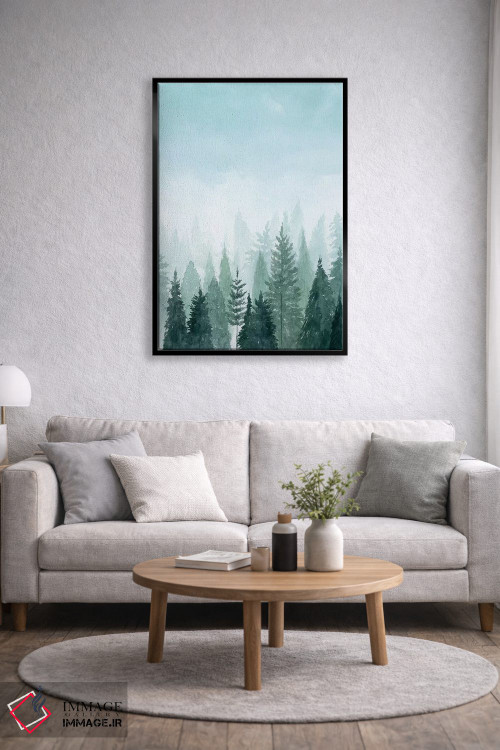 تابلو دکوراتیو در میان درختان II اثر گریس پاپ - D5B