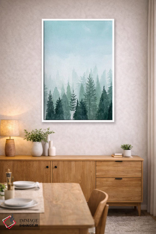 تابلو دکوراتیو در میان درختان II اثر گریس پاپ - D4W