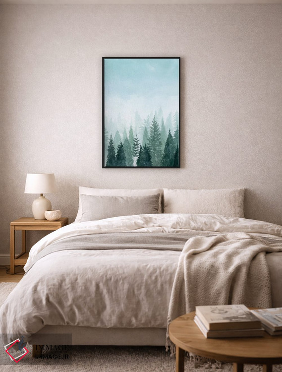 تابلو دکوراتیو در میان درختان II اثر گریس پاپ - D6B