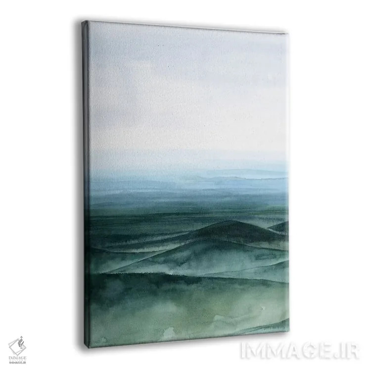 تابلو انتزاعی نمای هواپیما II اثر گریس پاپ - نمای پرسپکتیو محصول