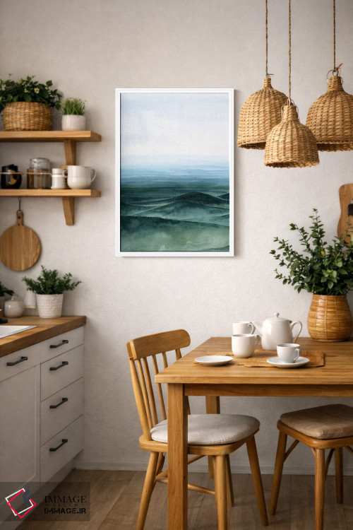 تابلو انتزاعی نمای هواپیما II اثر گریس پاپ - D2W