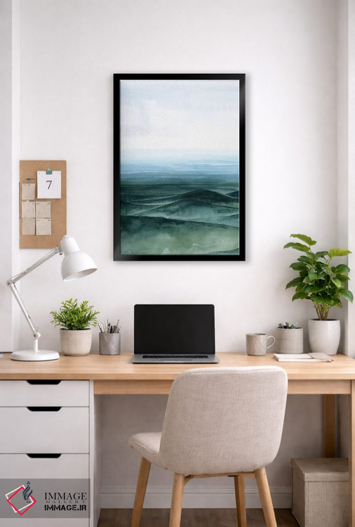 تابلو انتزاعی نمای هواپیما II اثر گریس پاپ - D5B