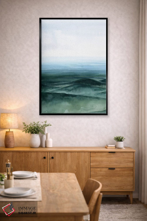 تابلو انتزاعی نمای هواپیما II اثر گریس پاپ - D6B