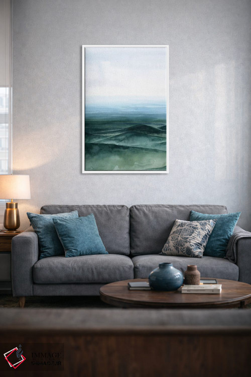 تابلو انتزاعی نمای هواپیما II اثر گریس پاپ - D4W