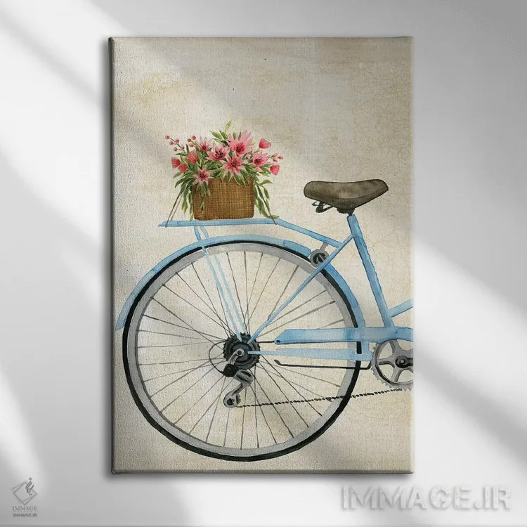 تابلو دکوراتیو گل پیک یکم اثر گریس پاپ - نمای روبهرو روی دیوار