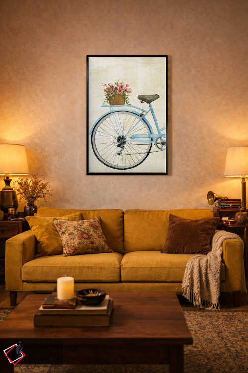 تابلو دکوراتیو گل پیک یکم اثر گریس پاپ - D3B