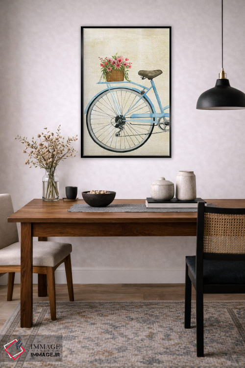 تابلو دکوراتیو گل پیک یکم اثر گریس پاپ - D5B