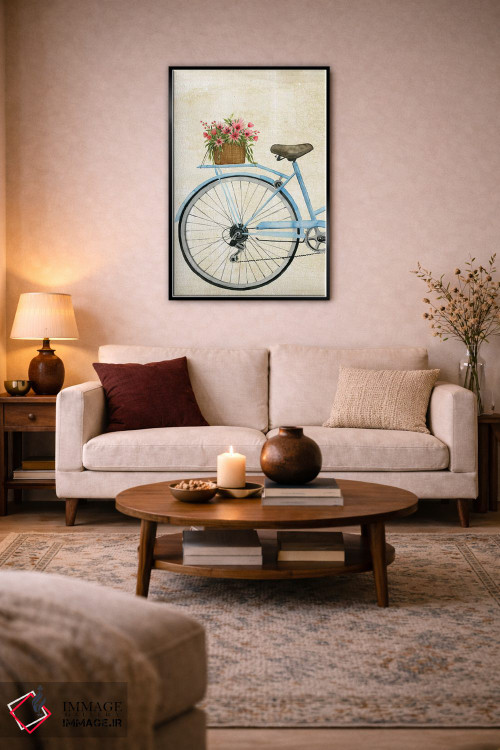 تابلو دکوراتیو گل پیک یکم اثر گریس پاپ - D4B