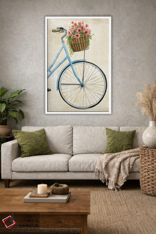 تابلو دکوراتیو گل پیک دوم اثر گریس پاپ - D1W